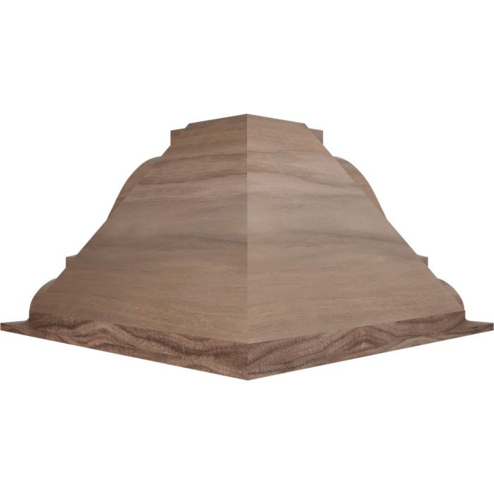 Ekena Millwork 3 3/4"P x 3 11/16"H WM45 Americraft Solid Hardwood Stain Grade MiterLink Crown Moulding Inside Corner - Image 47