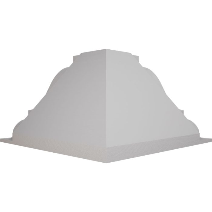 Ekena Millwork 3 3/4"P x 3 11/16"H WM45 Americraft Solid Hardwood Stain Grade MiterLink Crown Moulding Inside Corner - Image 59