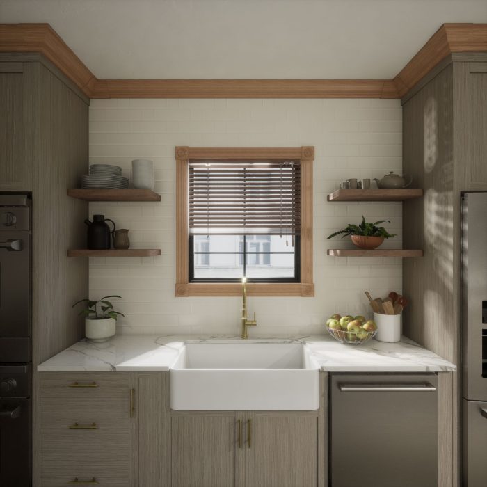 Ekena Millwork 3 3/4"P x 3 11/16"H WM45 Americraft Solid Hardwood Stain Grade MiterLink Crown Moulding Outside Corner - Image 15
