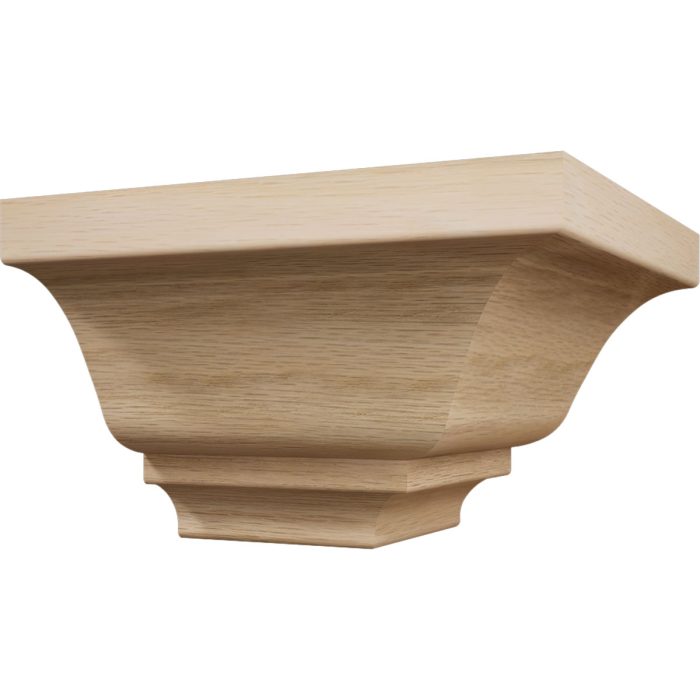 Ekena Millwork 3 3/4"P x 3 11/16"H WM45 Americraft Solid Hardwood Stain Grade MiterLink Crown Moulding Outside Corner - Image 17