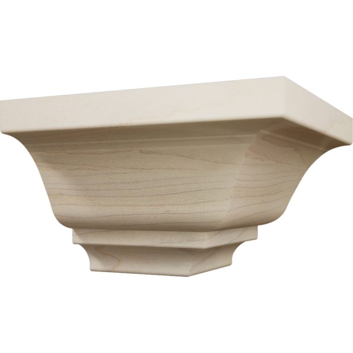 Ekena Millwork 3 3/4"P x 3 11/16"H WM45 Americraft Solid Hardwood Stain Grade MiterLink Crown Moulding Outside Corner - Image 24