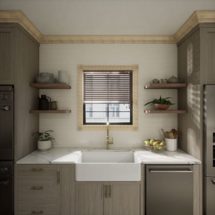 Ekena Millwork 3 3/4"P x 3 11/16"H WM45 Americraft Solid Hardwood Stain Grade MiterLink Crown Moulding Outside Corner - Image 29