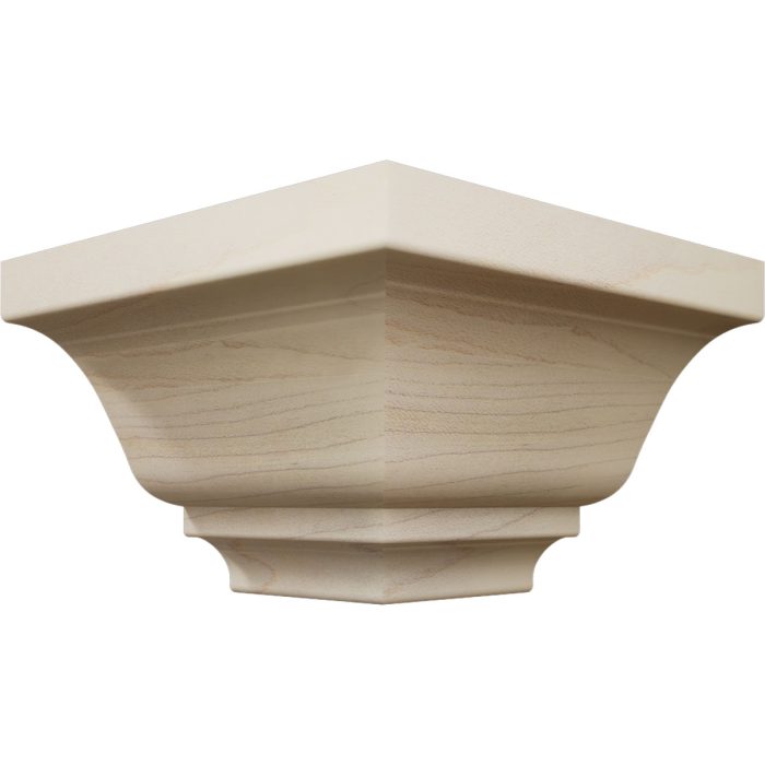 Ekena Millwork 3 3/4"P x 3 11/16"H WM45 Americraft Solid Hardwood Stain Grade MiterLink Crown Moulding Outside Corner - Image 23