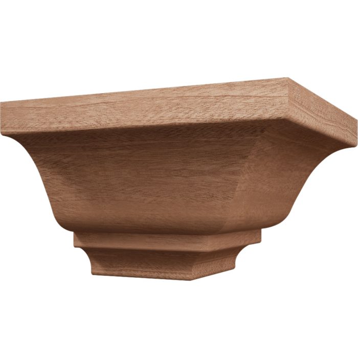 Ekena Millwork 3 3/4"P x 3 11/16"H WM45 Americraft Solid Hardwood Stain Grade MiterLink Crown Moulding Outside Corner - Image 38