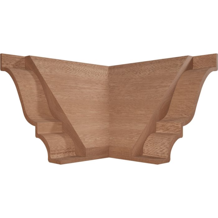 Ekena Millwork 3 3/4"P x 3 11/16"H WM45 Americraft Solid Hardwood Stain Grade MiterLink Crown Moulding Outside Corner - Image 40