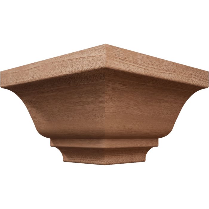 Ekena Millwork 3 3/4"P x 3 11/16"H WM45 Americraft Solid Hardwood Stain Grade MiterLink Crown Moulding Outside Corner - Image 37