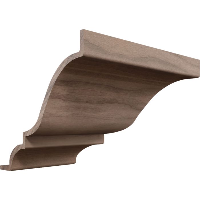 Ekena Millwork 3 3/4"P x 3 11/16"H WM45 Americraft Solid Hardwood Stain Grade MiterLink Crown Moulding Outside Corner - Image 53