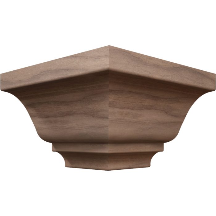 Ekena Millwork 3 3/4"P x 3 11/16"H WM45 Americraft Solid Hardwood Stain Grade MiterLink Crown Moulding Outside Corner - Image 51
