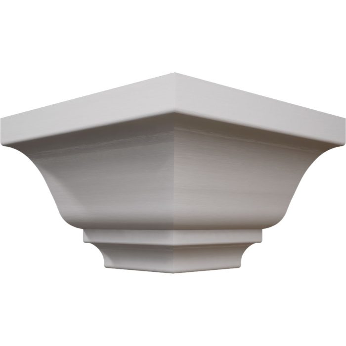 Ekena Millwork 3 3/4"P x 3 11/16"H WM45 Americraft Solid Hardwood Stain Grade MiterLink Crown Moulding Outside Corner - Image 65