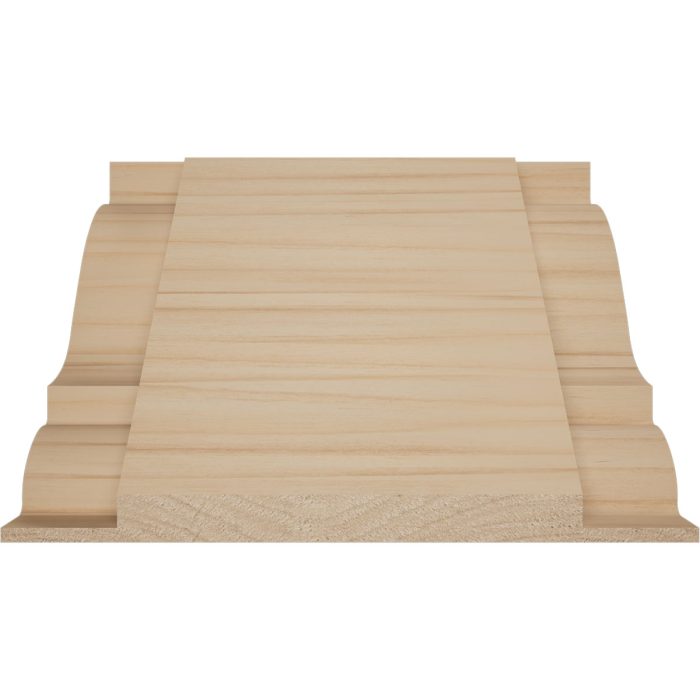 Ekena Millwork 3 15/16"P x 6"L x 3 7/8"H WM45 Americraft Solid Hardwood Stain Grade MiterLink Crown Moulding Coupler - Image 5