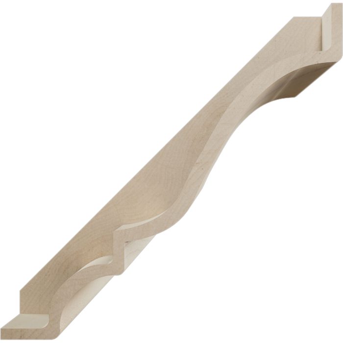Ekena Millwork 3 15/16"P x 6"L x 3 7/8"H WM45 Americraft Solid Hardwood Stain Grade MiterLink Crown Moulding Coupler - Image 30
