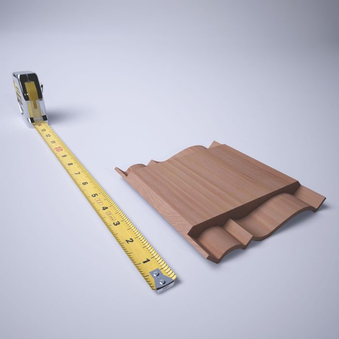 Ekena Millwork 3 15/16"P x 6"L x 3 7/8"H WM45 Americraft Solid Hardwood Stain Grade MiterLink Crown Moulding Coupler - Image 43