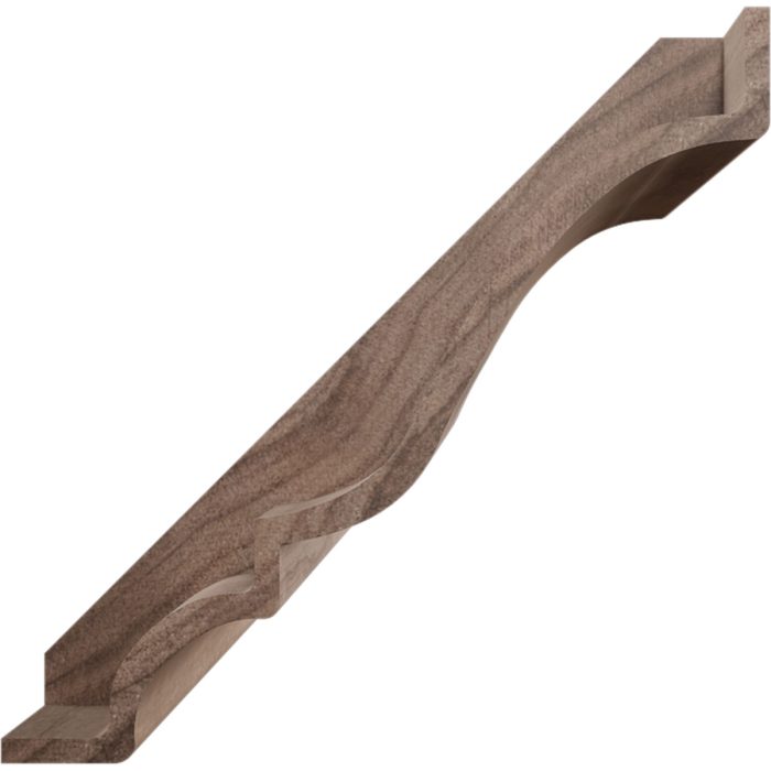 Ekena Millwork 3 15/16"P x 6"L x 3 7/8"H WM45 Americraft Solid Hardwood Stain Grade MiterLink Crown Moulding Coupler - Image 70