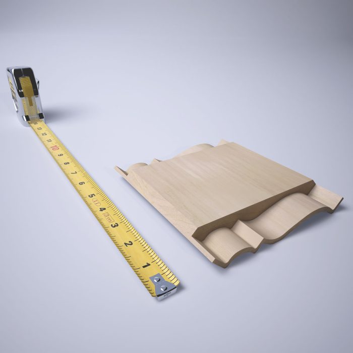 Ekena Millwork 3 15/16"P x 6"L x 3 7/8"H WM45 Americraft Solid Hardwood Stain Grade MiterLink Crown Moulding Coupler - Image 79