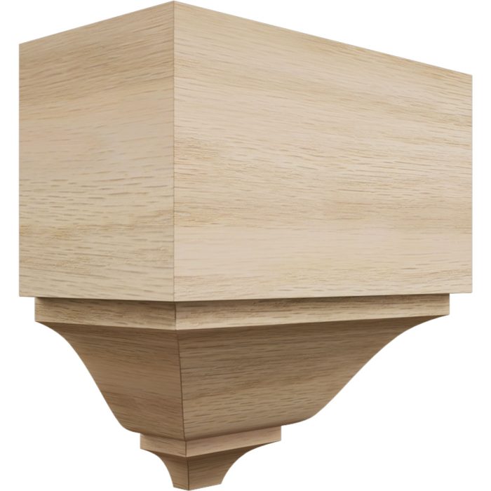 Ekena Millwork 2 3/4"P x 5 5/8"H x 5 1/2"W Americraft Solid Hardwood Stain Grade Universal Outside Crown Moulding Block for Profiles up to 3"H x 2 3/4"P - Image 18