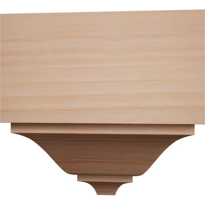 Ekena Millwork 2 3/4"P x 5 5/8"H x 5 1/2"W Americraft Solid Hardwood Stain Grade Universal Outside Crown Moulding Block for Profiles up to 3"H x 2 3/4"P - Image 31