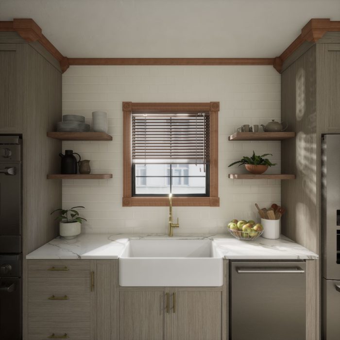 Ekena Millwork 2 3/4"P x 5 5/8"H x 5 1/2"W Americraft Solid Hardwood Stain Grade Universal Outside Crown Moulding Block for Profiles up to 3"H x 2 3/4"P - Image 43