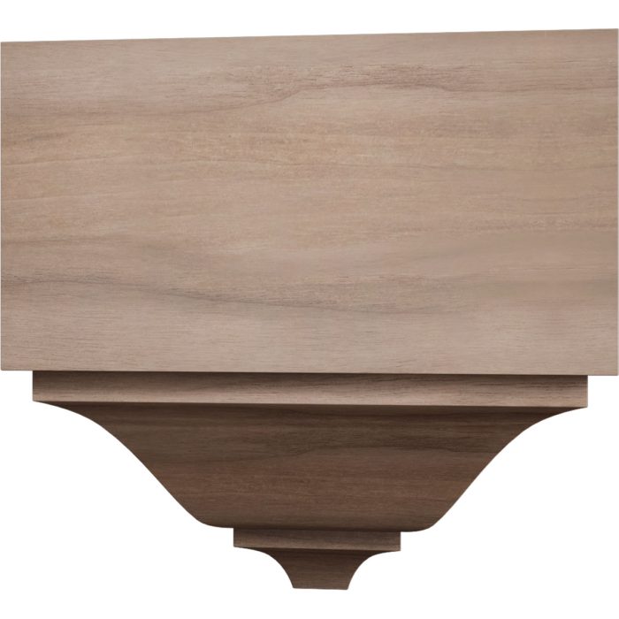 Ekena Millwork 2 3/4"P x 5 5/8"H x 5 1/2"W Americraft Solid Hardwood Stain Grade Universal Outside Crown Moulding Block for Profiles up to 3"H x 2 3/4"P - Image 52