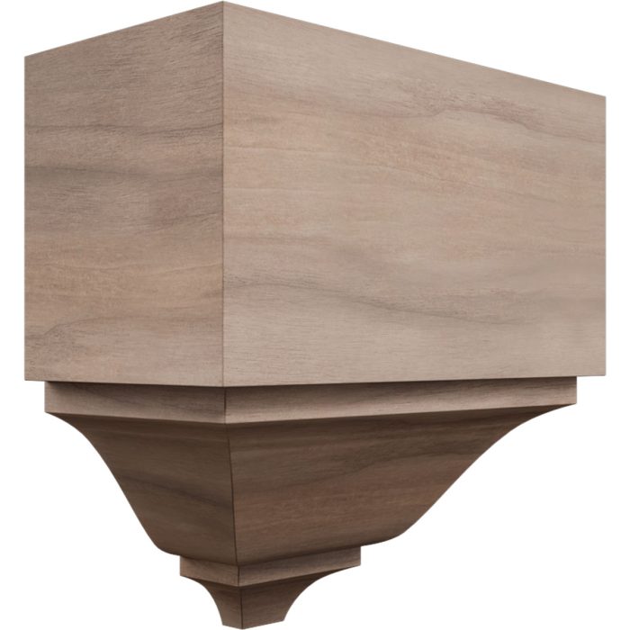 Ekena Millwork 2 3/4"P x 5 5/8"H x 5 1/2"W Americraft Solid Hardwood Stain Grade Universal Outside Crown Moulding Block for Profiles up to 3"H x 2 3/4"P - Image 53