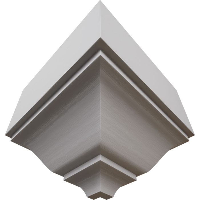 Ekena Millwork 2 3/4"P x 5 5/8"H x 5 1/2"W Americraft Solid Hardwood Stain Grade Universal Outside Crown Moulding Block for Profiles up to 3"H x 2 3/4"P - Image 69