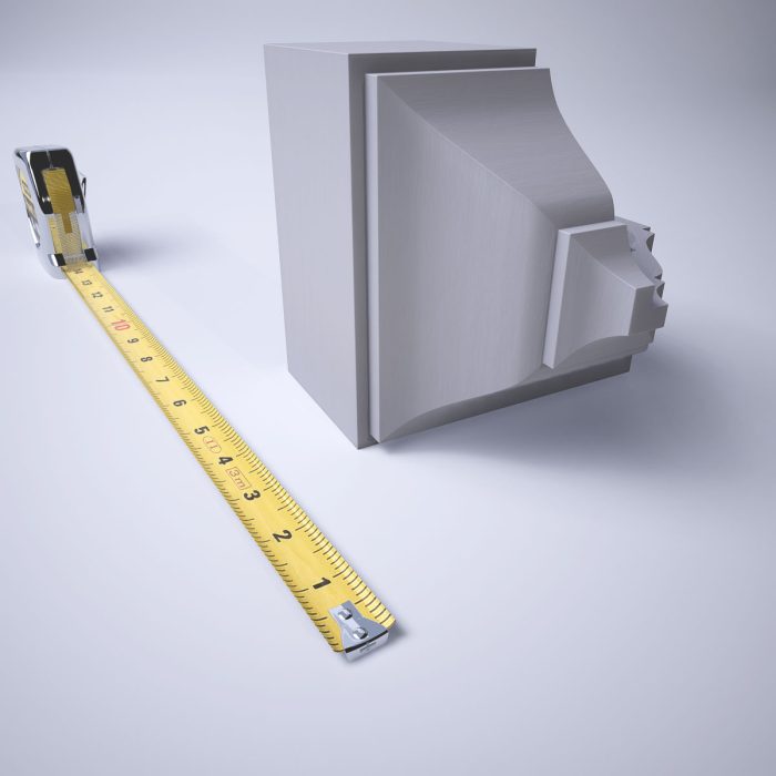 Ekena Millwork 2 3/4"P x 5 5/8"H x 5 1/2"W Americraft Solid Hardwood Stain Grade Universal Outside Crown Moulding Block for Profiles up to 3"H x 2 3/4"P - Image 70