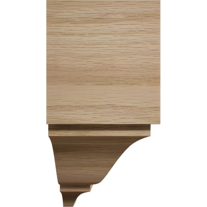 Ekena Millwork 2 3/4"P x 5 1/2"W x 5 5/8"H Americraft Solid Hardwood Stain Grade Universal Mid Crown Moulding Coupler Block for Profiles up to 3"H x 2 3/4"P - Image 16