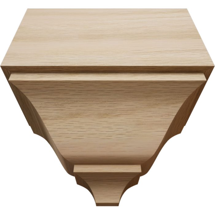 Ekena Millwork 2 3/4"P x 5 1/2"W x 5 5/8"H Americraft Solid Hardwood Stain Grade Universal Mid Crown Moulding Coupler Block for Profiles up to 3"H x 2 3/4"P - Image 18