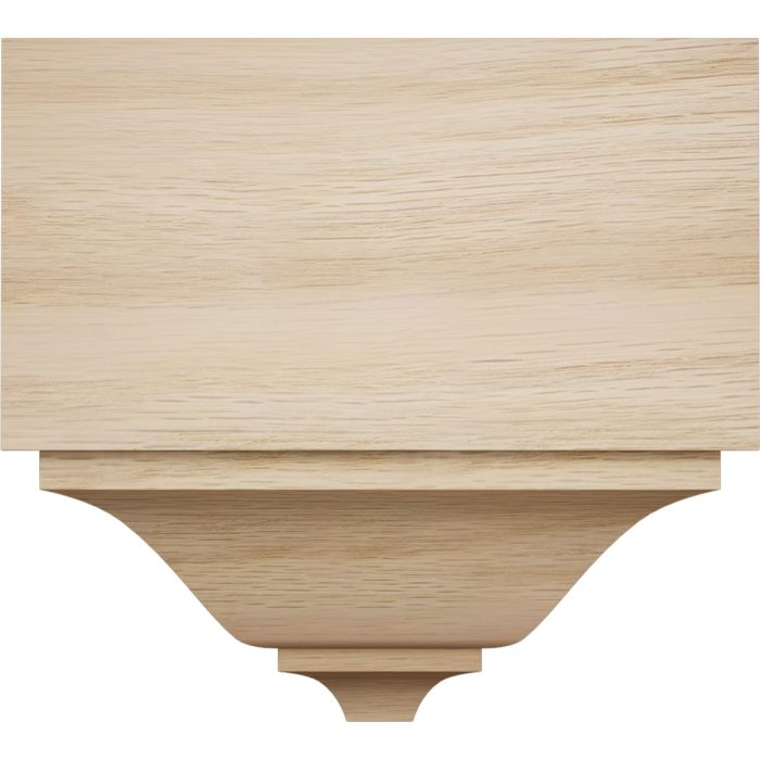 Ekena Millwork 2 3/4"P x 5 1/2"W x 5 5/8"H Americraft Solid Hardwood Stain Grade Universal Mid Crown Moulding Coupler Block for Profiles up to 3"H x 2 3/4"P - Image 14