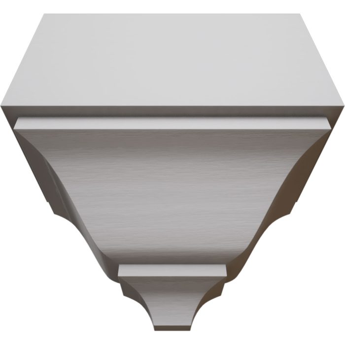 Ekena Millwork 2 3/4"P x 5 1/2"W x 5 5/8"H Americraft Solid Hardwood Stain Grade Universal Mid Crown Moulding Coupler Block for Profiles up to 3"H x 2 3/4"P - Image 60