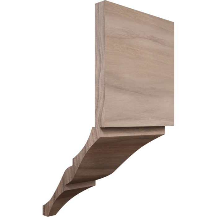 Ekena Millwork 3 5/8"W x 3 5/8"P x 7 1/2"H Americraft Solid Hardwood Stain Grade Universal Inside Crown Moulding Block for Profiles up to 4"H x 3 5/8"P - Image 46