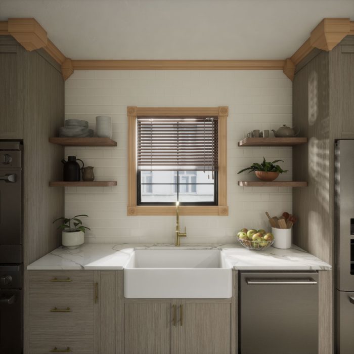 Ekena Millwork 3 5/8"P x 7 1/2"H x 7 1/4"W Americraft Solid Hardwood Stain Grade Universal Outside Crown Moulding Block for Profiles up to 4"H x 3 5/8"P - Image 8