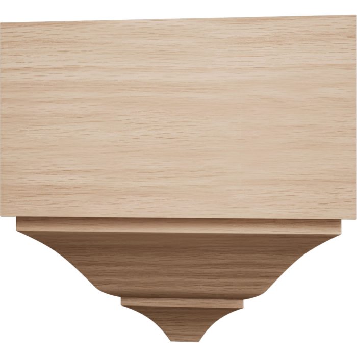 Ekena Millwork 3 5/8"P x 7 1/2"H x 7 1/4"W Americraft Solid Hardwood Stain Grade Universal Outside Crown Moulding Block for Profiles up to 4"H x 3 5/8"P - Image 10