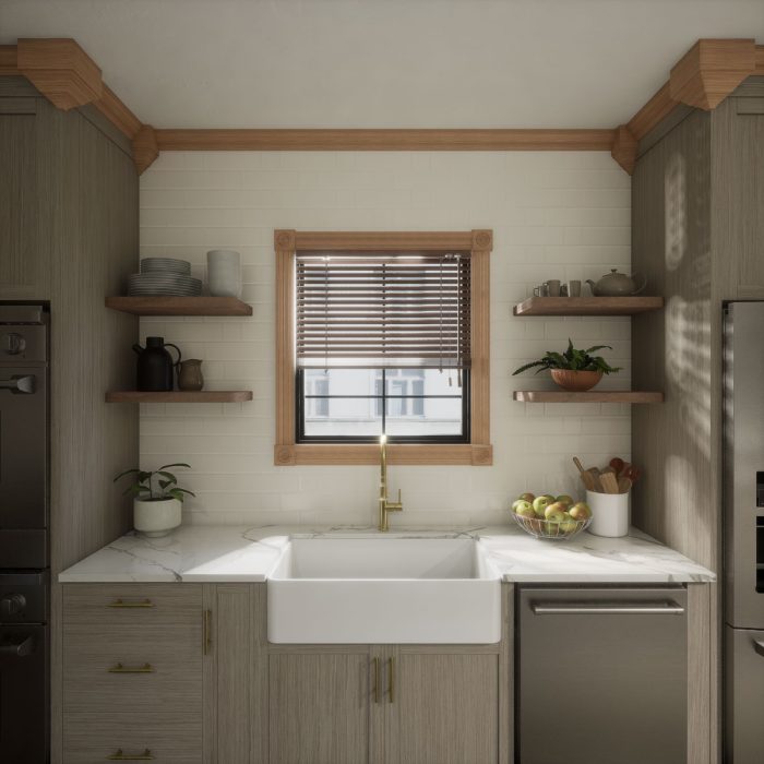 Ekena Millwork 3 5/8"P x 7 1/2"H x 7 1/4"W Americraft Solid Hardwood Stain Grade Universal Outside Crown Moulding Block for Profiles up to 4"H x 3 5/8"P - Image 15