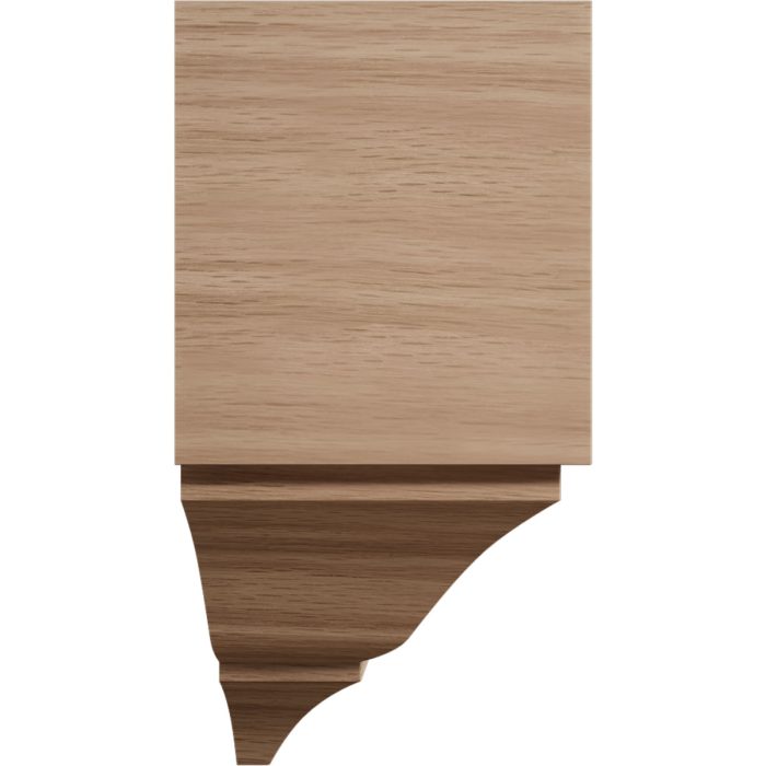 Ekena Millwork 3 5/8"P x 7 1/4"W x 7 1/2"H Americraft Solid Hardwood Stain Grade Universal Mid Crown Moulding Coupler Block for Profiles up to 4"H x 3 5/8"P - Image 10