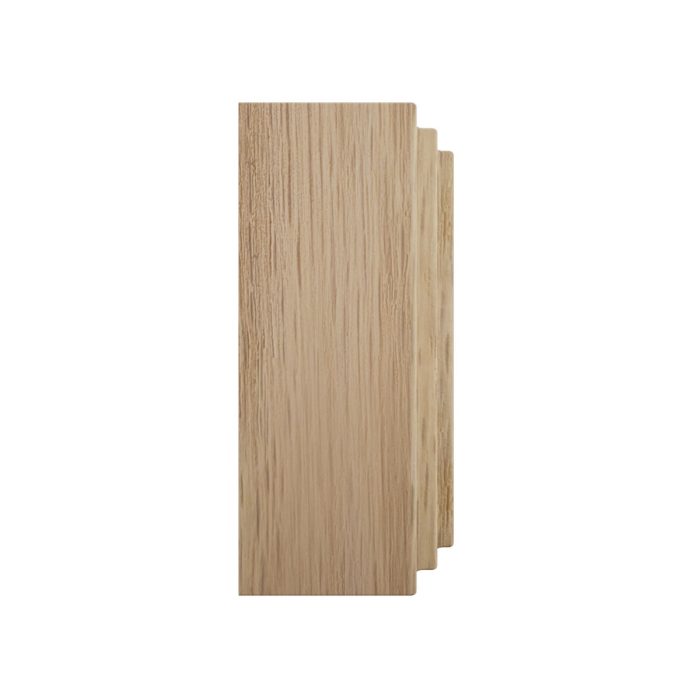 Ekena Millwork 2 1/2"W x 2 1/2"H x 7/8"P Americraft Solid Hardwood Stain Grade Square Rosette with Center Bullseye with Decorative Edge - Image 24