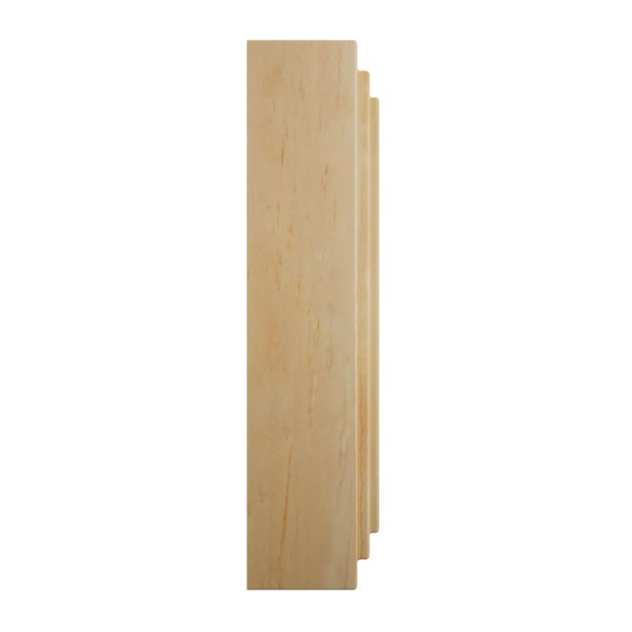 Ekena Millwork 4 1/2"W x 4 1/2"H x 1 1/8"P Americraft Solid Hardwood Stain Grade Square Rosette with Center Bullseye with Decorative Edge - Image 62
