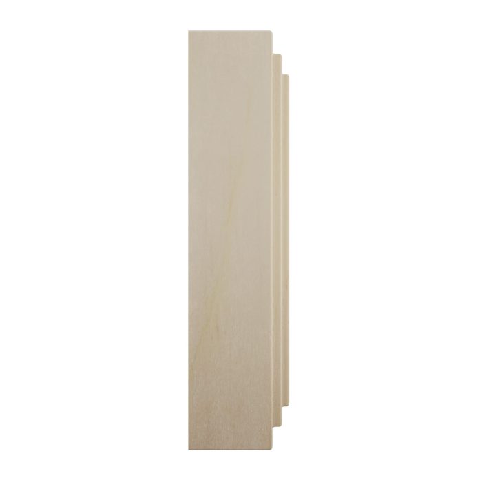 Ekena Millwork 4 1/2"W x 4 1/2"H x 1 1/8"P Americraft Solid Hardwood Stain Grade Square Rosette with Center Bullseye with Decorative Edge - Image 82