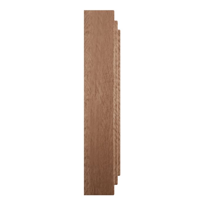 Ekena Millwork 5 1/2"W x 5 1/2"H x 1 1/8"P Americraft Solid Hardwood Stain Grade Square Rosette with Center Bullseye with Decorative Edge - Image 54