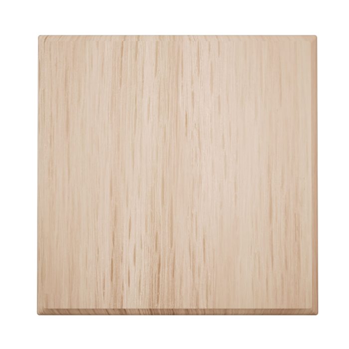 Ekena Millwork 2 1/2"W x 2 1/2"H x 7/8"P Americraft Solid Hardwood Stain Grade Standard Smooth Rosette with Decorative Edge - Image 12