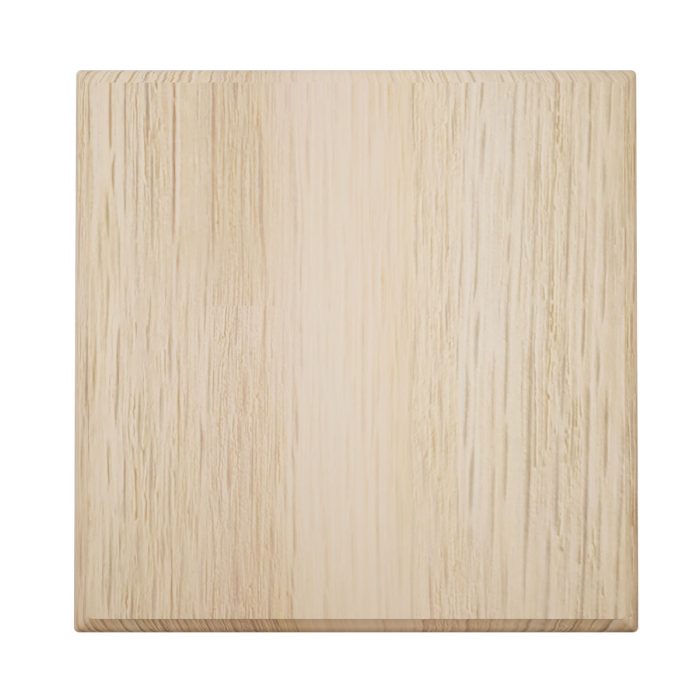 Ekena Millwork 2 1/2"W x 2 1/2"H x 7/8"P Americraft Solid Hardwood Stain Grade Standard Smooth Rosette with Decorative Edge - Image 22