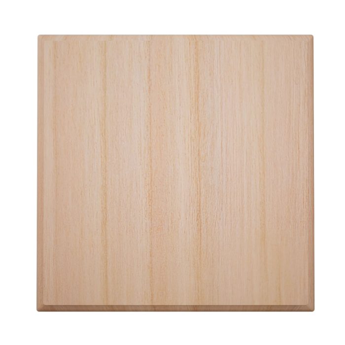 Americraft ROSSD2 Solid Stain Grade Smooth Rosette Decorative Edge