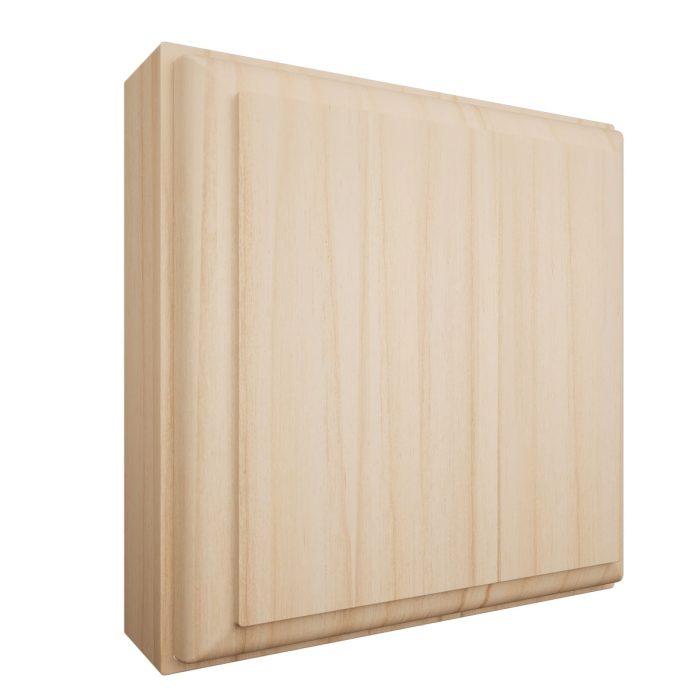 Ekena Millwork 3 1/2"W x 3 1/2"H x 7/8"P Americraft Solid Hardwood Stain Grade Standard Smooth Rosette with Decorative Edge - Image 3