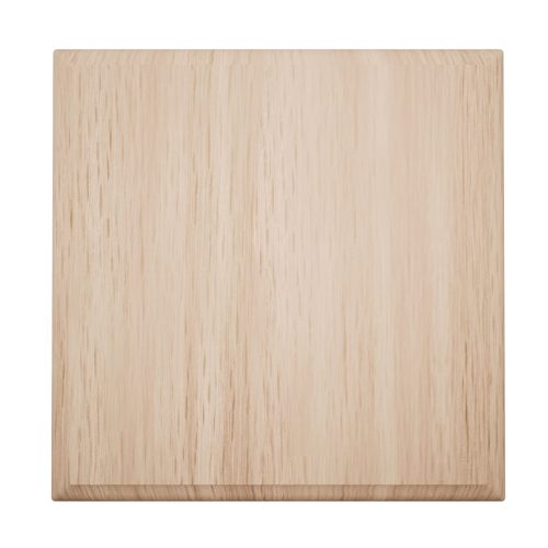 Americraft ROSSD3 Solid Stain Grade Smooth Rosette Decorative Edge