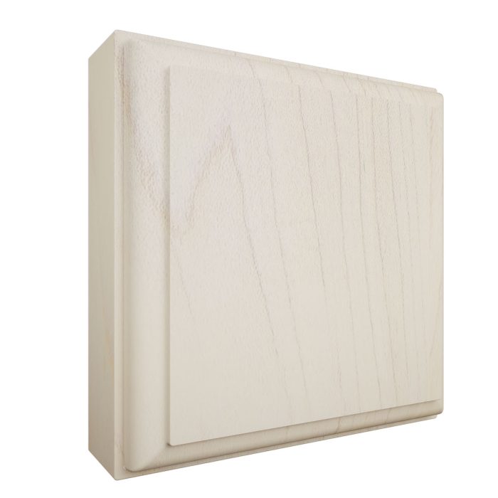 Ekena Millwork 3 1/2"W x 3 1/2"H x 7/8"P Americraft Solid Hardwood Stain Grade Standard Smooth Rosette with Decorative Edge - Image 33