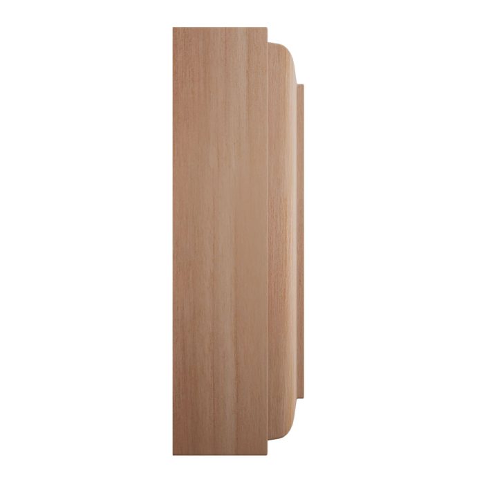 Ekena Millwork 3 1/2"W x 3 1/2"H x 7/8"P Americraft Solid Hardwood Stain Grade Standard Smooth Rosette with Decorative Edge - Image 44