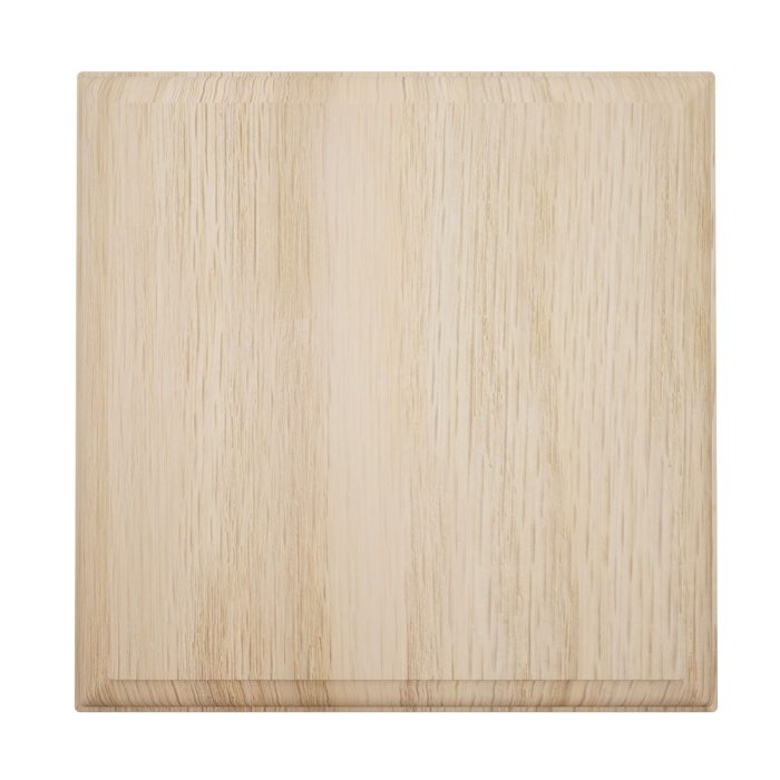 Ekena Millwork 4 1/2"W x 4 1/2"H x 1 1/8"P Americraft Solid Hardwood Stain Grade Standard Smooth Rosette with Decorative Edge - Image 22