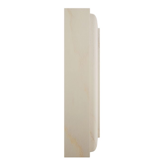 Ekena Millwork 4 1/2"W x 4 1/2"H x 1 1/8"P Americraft Solid Hardwood Stain Grade Standard Smooth Rosette with Decorative Edge - Image 34