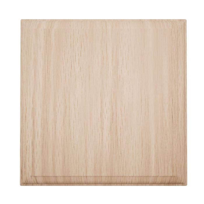 Americraft ROSSD6 Solid Standard Smooth Rosette Decorative Edge