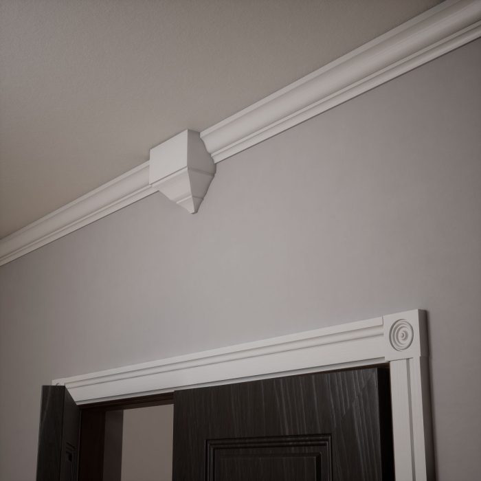 Ekena Millwork 3 1/2"W x 3 1/2"H x 7/8"P Americraft Solid Hardwood Stain Grade Bullseye Rosette with Squared Edge - Image 97