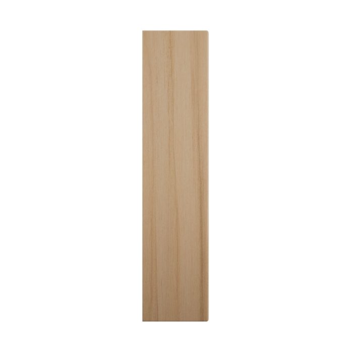 Ekena Millwork 3 3/4"W x 3 3/4"H x 7/8"P Americraft Solid Hardwood Stain Grade Bullseye Rosette with Squared Edge - Image 4